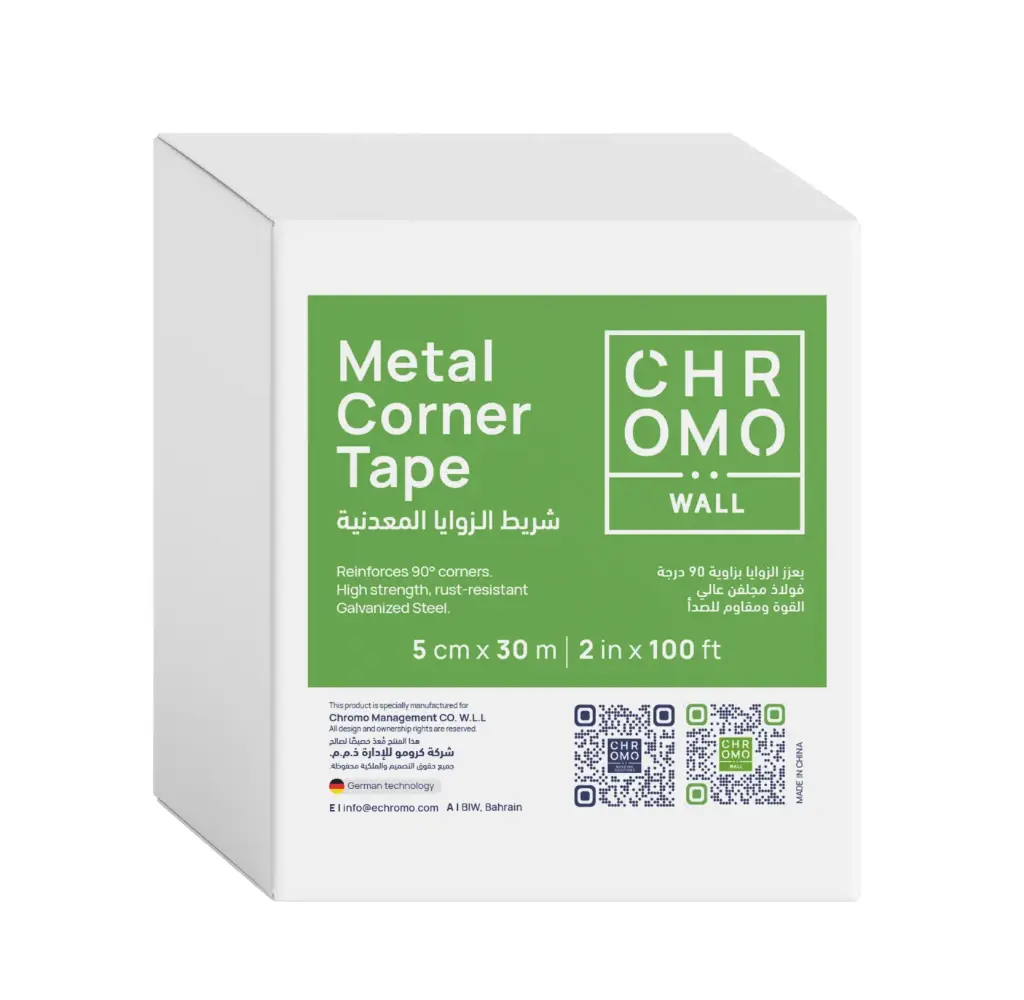 [PVCH10010004] ChromoWall Metal Corner Tape (50mmX30m)