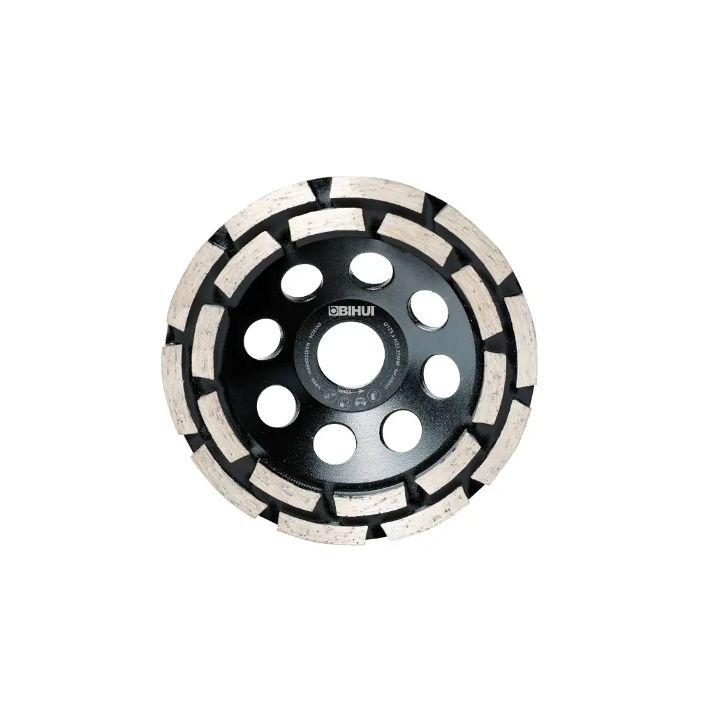 BIHUI DCWD5  Dual-Row Cup Wheel 175mm