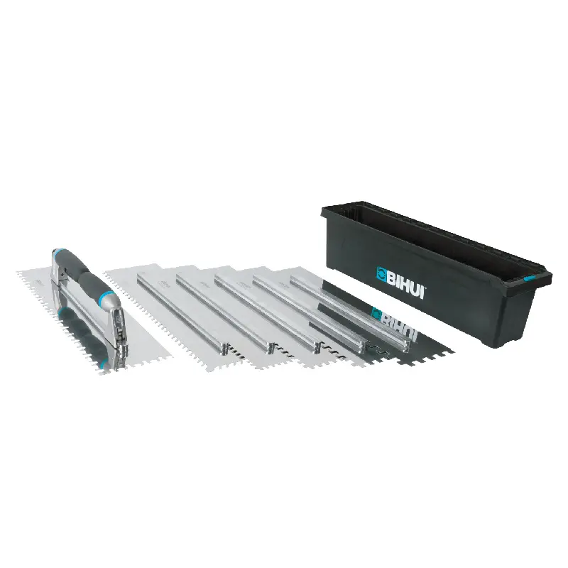 BIHUI PTSJK9 Switchable Notched Trowel Set (Jumbo Trowel set)