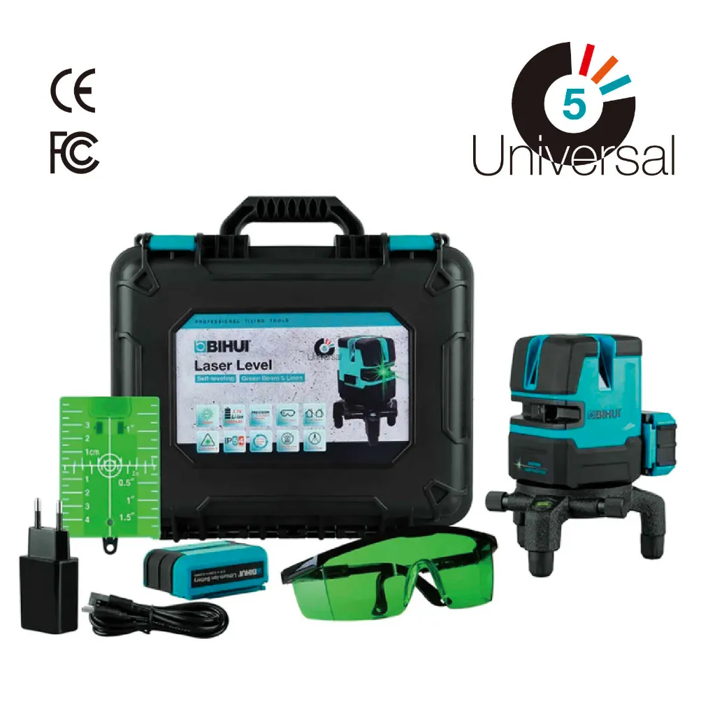 BIHUI LLG05 5 Lines Green Beams Laser Level
